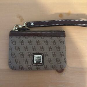 Dooney & Bourke Signature Canvas Wristlet